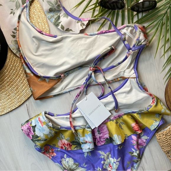 ZIMMERMANN Frill Cut Out Swimsuit - Picture 8 of 10